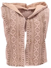 Rückenfreie boho weste mit - rückenfreie,