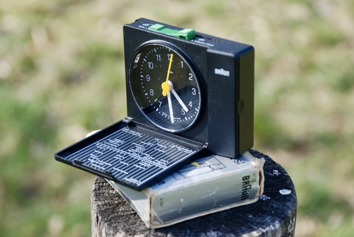 Braun reisewecker type 4759 - braun,