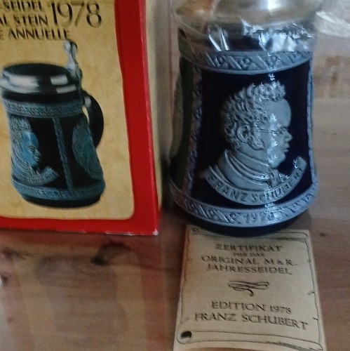 R jahresseidel bierkrug - jahresseidel,