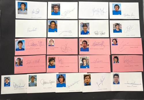 Weltmeister 1982 komplett - komplett, 21er