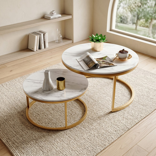 2er set couchtisch mdf - 2er,