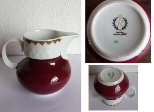 Ddr porzellan milchkännchen - ddr,