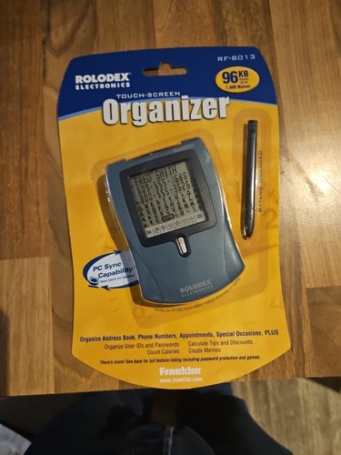 Vintage 2002 franklin - franklin, rolodex