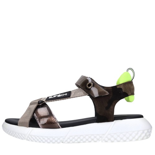 1845 camouflage sandalen - e-1845,