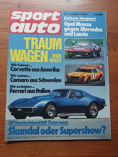 Sport auto 1978 - 09/1978, kadett