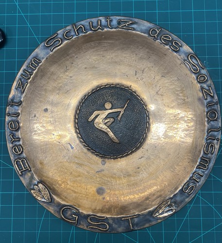 Ehrengeschenk gst ddr kupfer - ehrengeschenk,