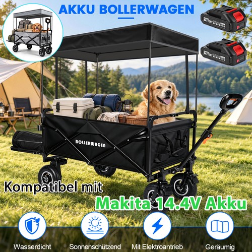 Akku elektro bollerwagen - 2x,