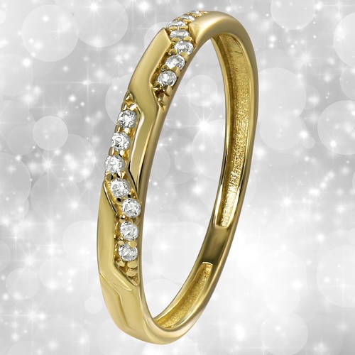 Golddream gold ring glamour - gold,