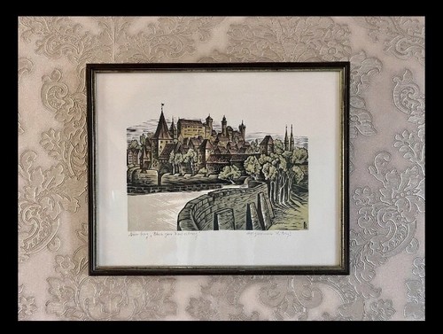 Original holzschnitt von - original,