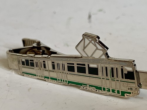 Krawattenklammer straßenbahn - krawattenklammer,