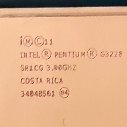 Intel pentium g3220 - intel,
