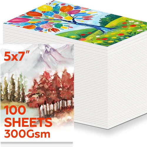100 blätter aquarellpapier - 100,
