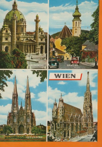 Alte ansichtskarte wien - alte,