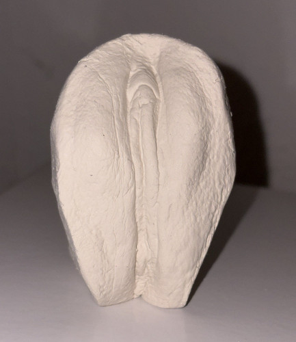 Detailgetreue vulva skulptur - detailgetreue, vulva-skulptur