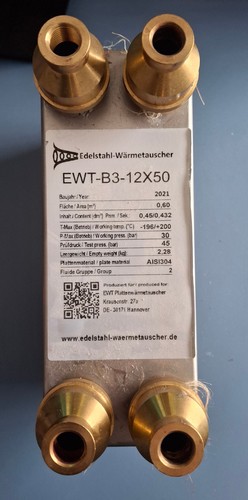 Edelstahl-Wärmetauscher