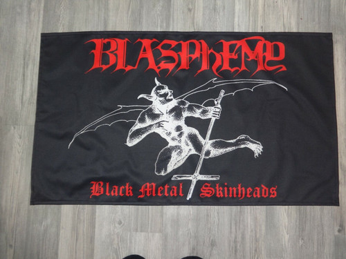 Blasphemy flag flagge - flag, poster