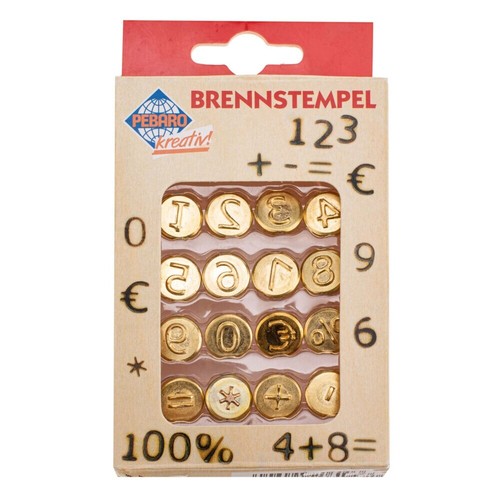 Brennstempel zahlen zeichen - brennstempel, zahlen/zeichen