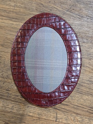 Mulberry oval krokodilleder - oval,