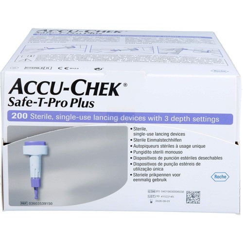 Accu chek safe pro - accu-chek, plus