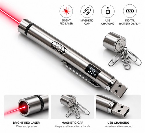 Roter laserpointer usb - roter,