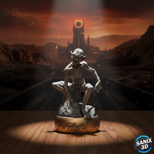 Gollum resin druck - –, 3d