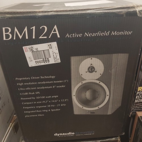 Studiomomitor dynaudio bm12a - studiomomitor,