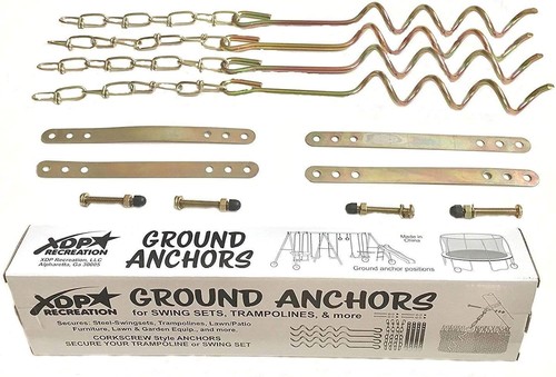 Metall bodenanker set für - set,