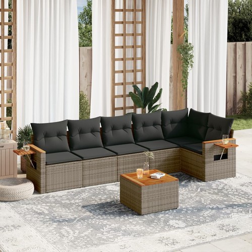 Tlg garten sofagarnitur - 7-tlg., garten-sofagarnitur