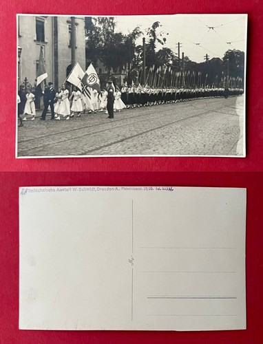 Foto dresden 1935 - ak, um