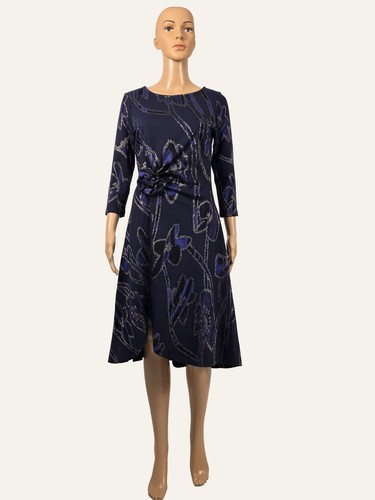 Frank lyman kleid blau - kleid, 36