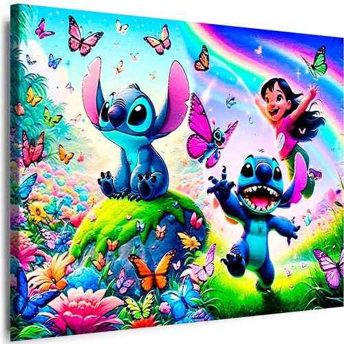 Leinwandbilder cartoons stitch - cartoons,