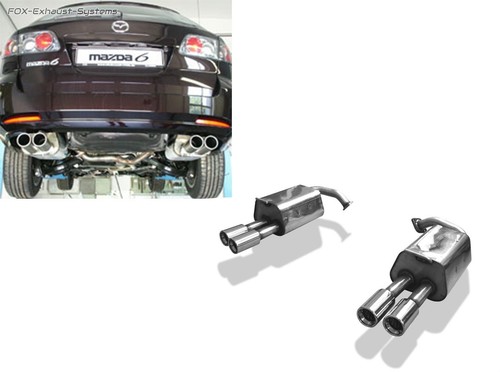 Duplex sportauspuff mazda i - sportauspuff, 6