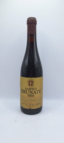 Barolo brunate marcarini - marcarini, 1968