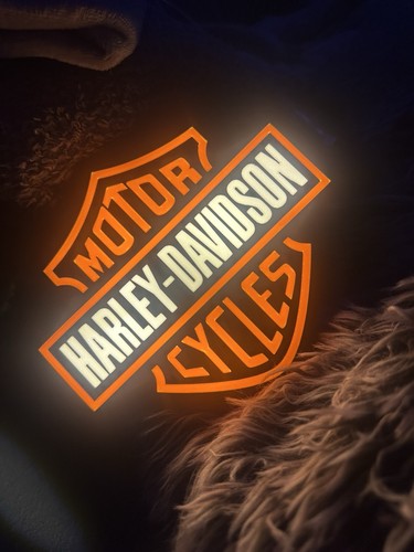 Leuchtschild harley davidson - harley,