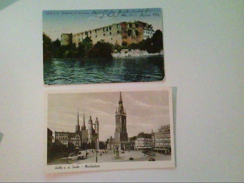 Halle der saale - an, set