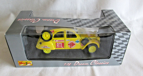 Maisto citroen 2cv - maisto, rallye