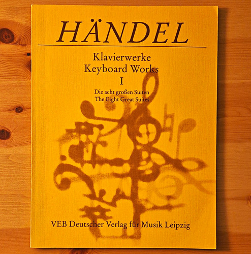 Händel klavierwerke die acht - klavierwerke,