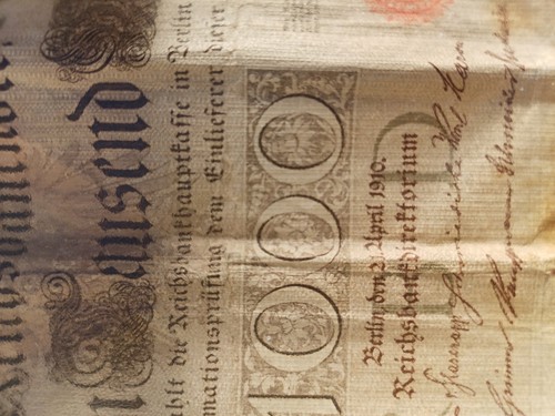 Geldscheine deutsches reich - deutsches,