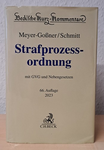 Meyer goßner - meyer-goßner,