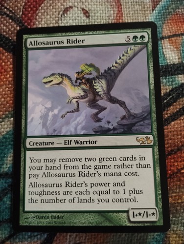 Allosaurus rider duel decks - -,