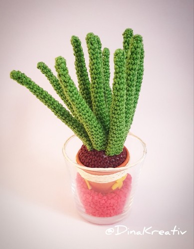 Aloe vera pflanze gehäkelt - vera,