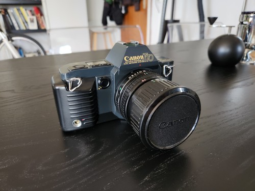 Canon t70 analogkamera slr - slr, mit