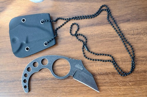 Neck knife messer mit - neck,