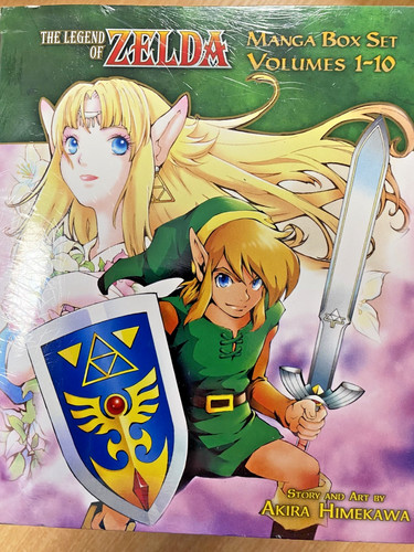 The legend zelda manga box - legend, of
