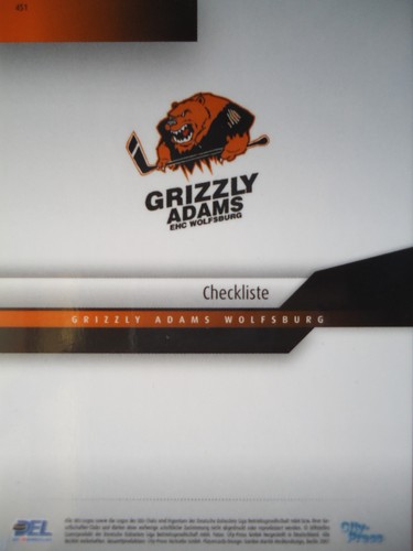 451 checkliste grizzly adams - 451,