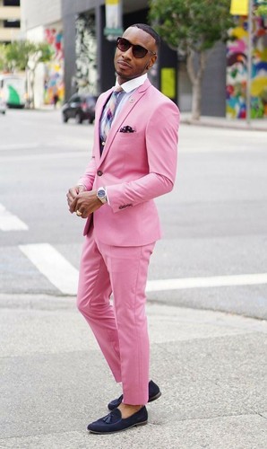 Herren pink anzüge modisch - herren,