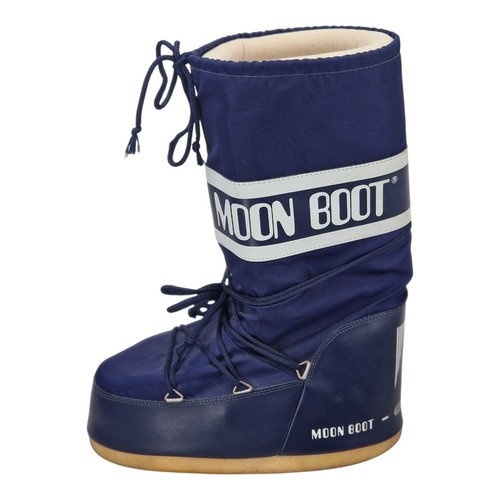 Moon boot schnürstiefel blau - boot,