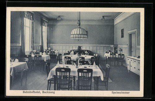 Ansichtskarte backnang - ansichtskarte,