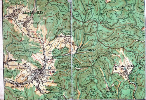 Suhl zella mehlis - suhl, schmiedefeld