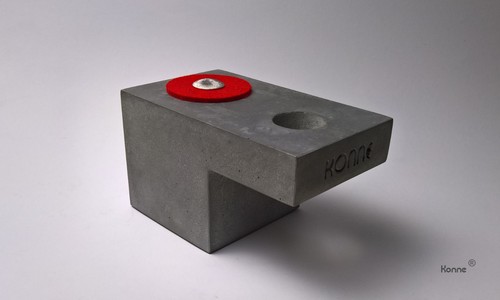 Tonearm base made concrete - base,